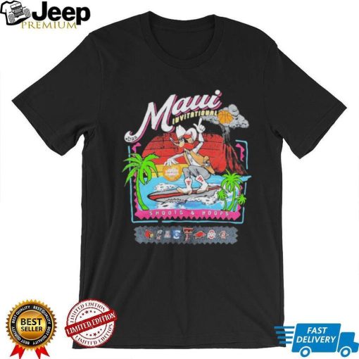 Texas Tech Maui Invitational Basketball Tournament Shoots And Hoops Shirt