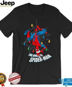 The Amazing Glow Spider man Christmas T Shirt