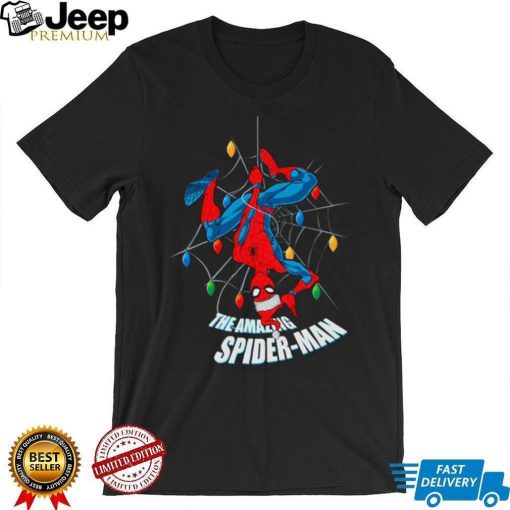 The Amazing Glow Spider man Christmas T Shirt