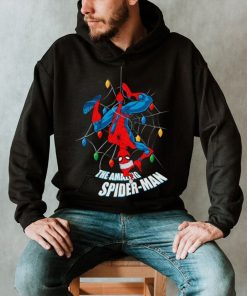 The Amazing Glow Spider man Christmas T Shirt