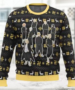 The Buddhist Symbol Tokyo Revengers Ugly Christmas Sweater