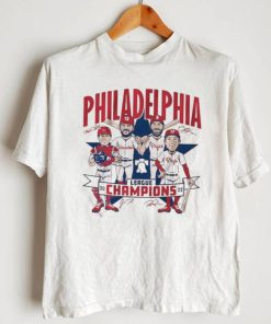 The Champions 2022 Philadelphia Phillies Caricature Signatures Shirt
