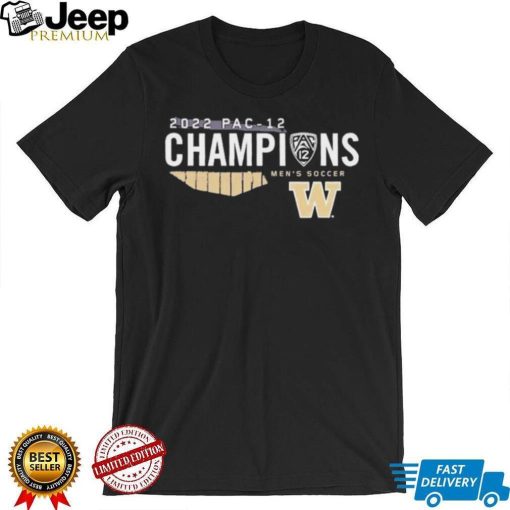 The Champions Washington Huskies 2022 PAC 12 Regular Season Men’s Soccer Shirt