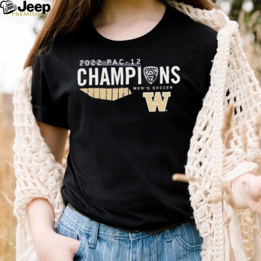 The Champions Washington Huskies 2022 PAC 12 Regular Season Men’s Soccer Shirt