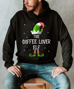 The Coffee Lover Elf Family Matching Group Funny Christmas T Shirt