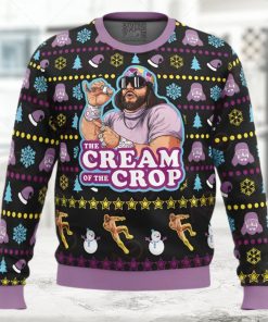 The Cream of the Crop Macho Man Randy Savage Pro Wrestling Ugly Christmas Sweater