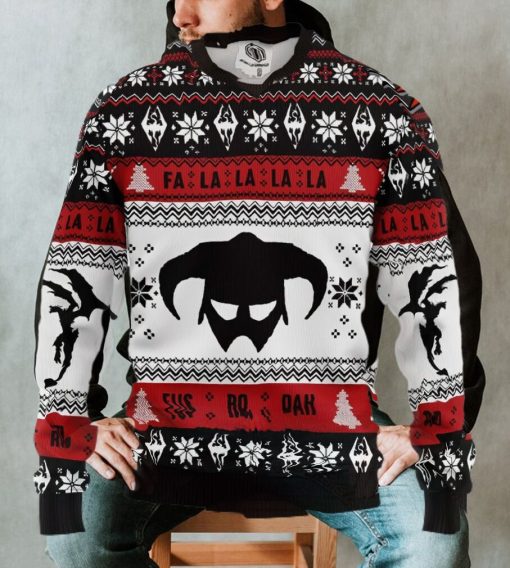 The Elder Scrolls Ugly Christmas Sweater, Fa La La La Xmas Sweatshirt