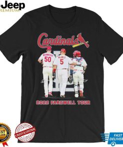 The Farewell Tour 2022 Adam Wainwright Albert Pujols And Yadier Molina Cardinals Shirt