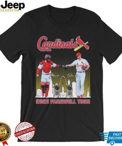 The Farewell Tour 2022 Adam Wainwright And Yadier Molina Cardinals Shirt