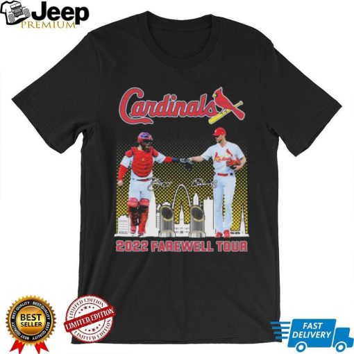 The Farewell Tour 2022 Adam Wainwright And Yadier Molina Cardinals Shirt