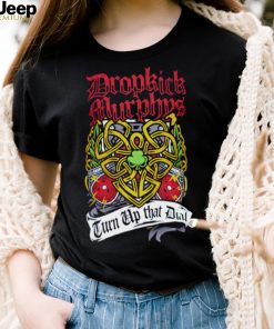 The Heart Love Peace Turn Up That Dial Dropkick Murphys shirt