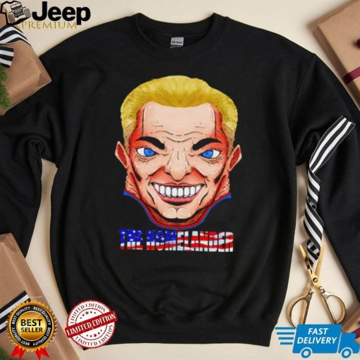 The Homelander funny face shirt