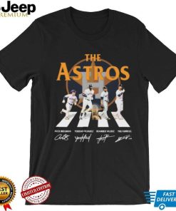 The Houston Astros Team Abbey Road Signatures Shirt