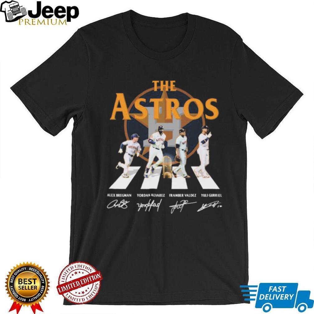 The Houston Astros Team Abbey Road Signatures Shirt