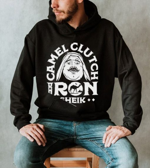 The Iron Sheik Camel Clutch Illustrated logo shirt