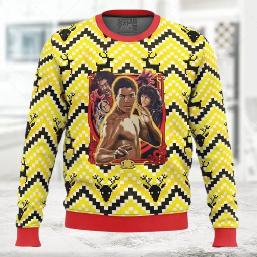 The Last Dragon Ugly Christmas Sweater removebg