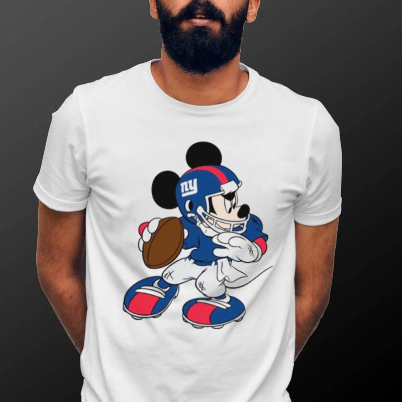 The Mickey Mouse New York Giants Unisex T Shirt