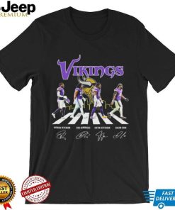 The Minnesota Vikings Abbey Road Patrick Peterson Eric Kendricks Justin Jefferson Dalvin Cook Signatures Shirt