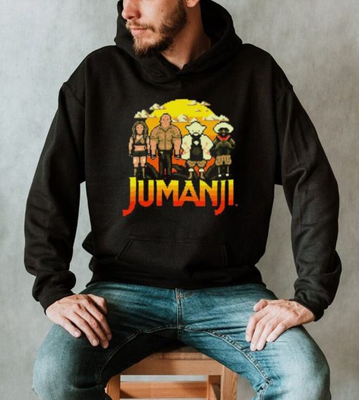 The Next Level 8 Bit Characters Jumanji Shirt