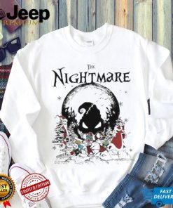 The Nightmare Before Christmas Characters Abbey Road Merry Christmas shirt