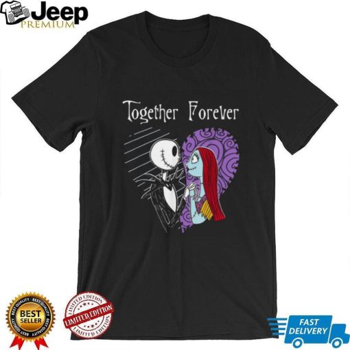 The Nightmare Before Christmas T Shirt Disney Jack And Sally Together