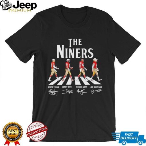 The Niners San Francisco 49ers abbey road signatures T Shirt