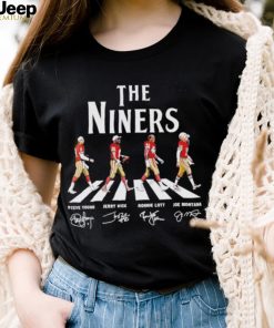 The Niners San Francisco 49ers abbey road signatures T Shirt