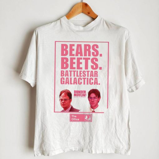 The Office Bears Beets Battlestar Galactica movie shirt