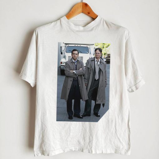 The Office Dwight And Michael Coat photo shirt