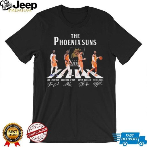 The Phoenix Suns Jae Crowder Deandre Ayton Devin Booker Christmas Signature Shirt