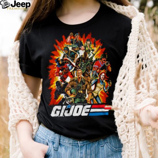 The Real American Heroes Group G.I.JOSE shirt