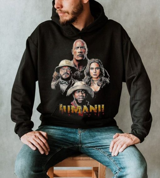 The Rock Jumanji Graphic Kevin Hart Comedy Shirt