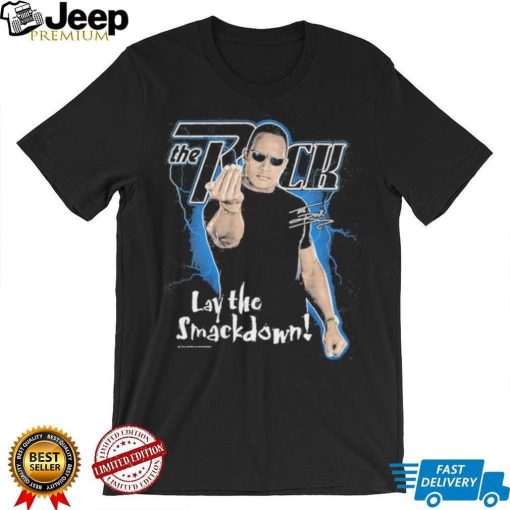 The Rock legends lay the smackdown lightning shirt