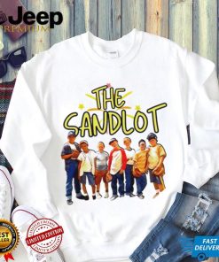 The Sandlot baseball squad shirt
