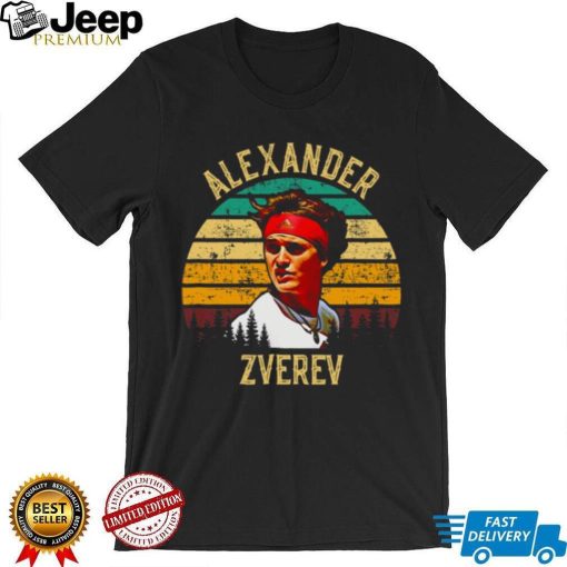 The Sascha Alexander Zverev Tennis Guy shirt