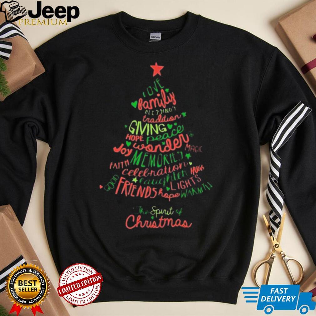 The Spirit Of Christmas Tree Shirt