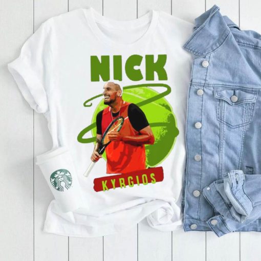 The Tennis Ball Design Nick Kyrgios shirt