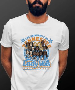 The University Of Tennessee Lady Vols Basketball Caricature Shirt