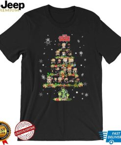 The Walking Dead Chibi Characters Tree Christmas Shirt