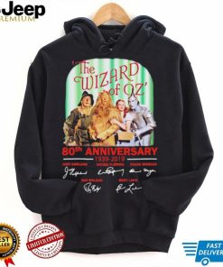 The Wizard Of Oz 80th Anniversary 1939 2019 Signatures Shirt