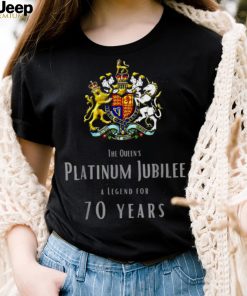 The queen’s Platinum Jubilee A Legend For 70 Years Shirt