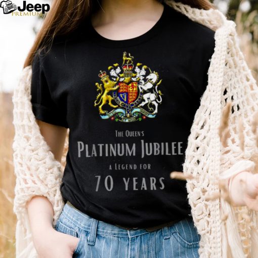 The queen’s Platinum Jubilee A Legend For 70 Years Shirt