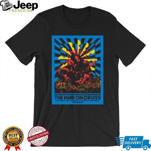 The war on drugs september 192022 Morrison co red rocks amphitheatre with alvays t shirt