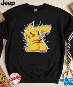 Thicc Pokemon Pikachu logo shirt