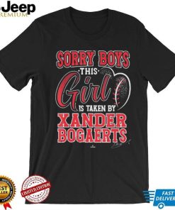 This Girl is Taken By Xander Bogaerts Boston Shirt