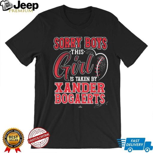 This Girl is Taken By Xander Bogaerts Boston Shirt