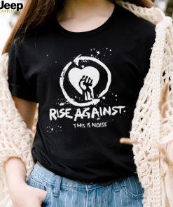 This Is Noise Rise Against Logo Band Music Punk Rock shirt