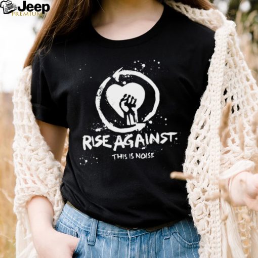 This Is Noise Rise Against Logo Band Music Punk Rock shirt