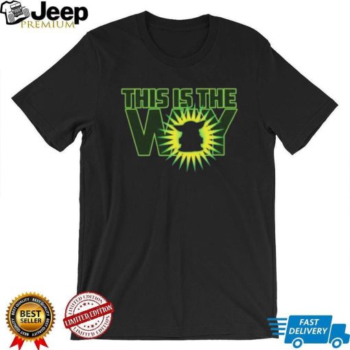 This Is The Way Baby Yoda Logo Shirt