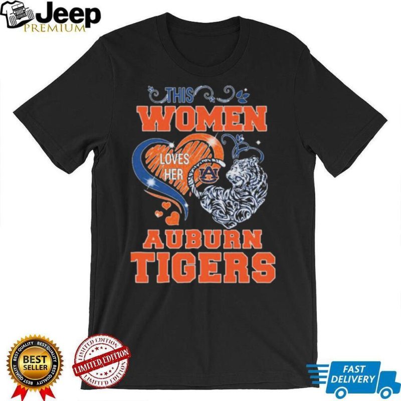 This Women Lover Her Auburn Tiger Football Shirt